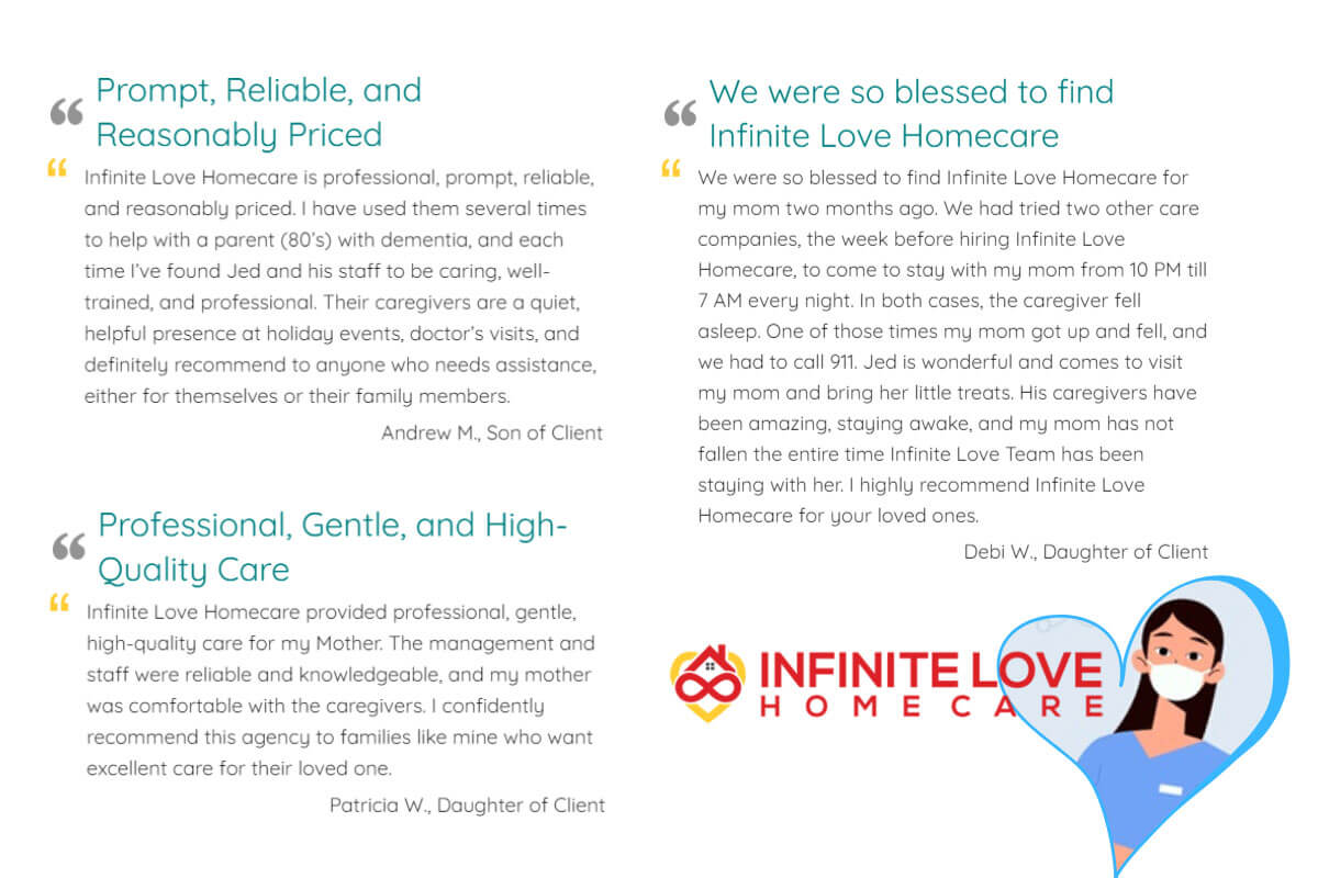 Infinite Love Home Care Testimonials